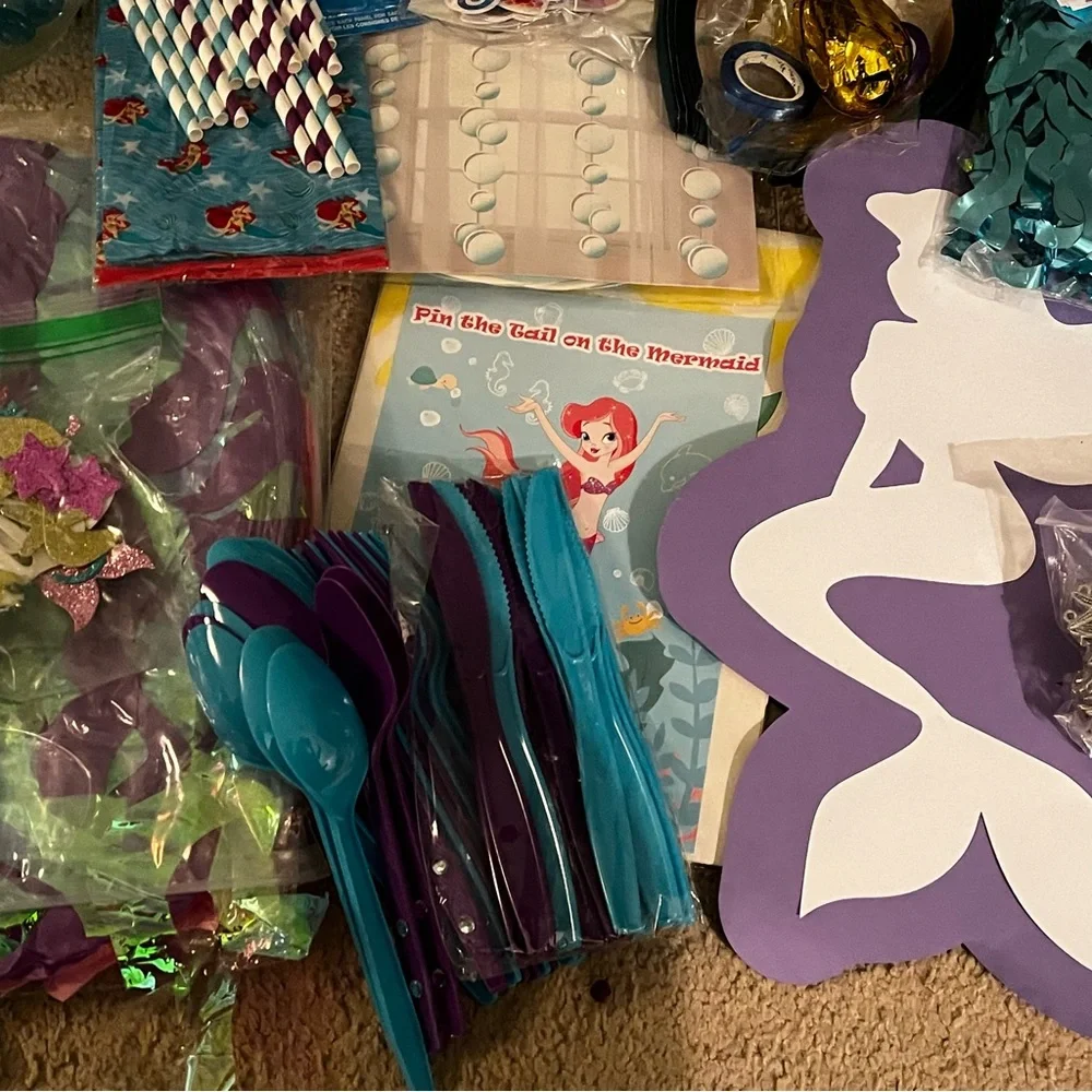 Mermaid birthday party in a box!